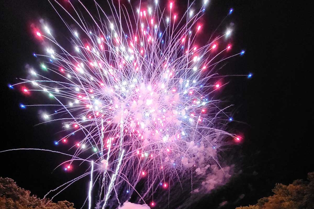 Third of July Fireworks at Twin Oaks